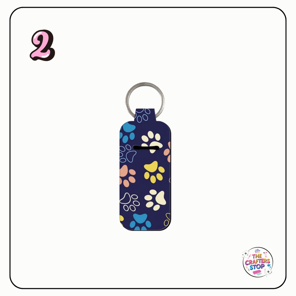 Paw Print Print Chapstick/Lipbalm Holders