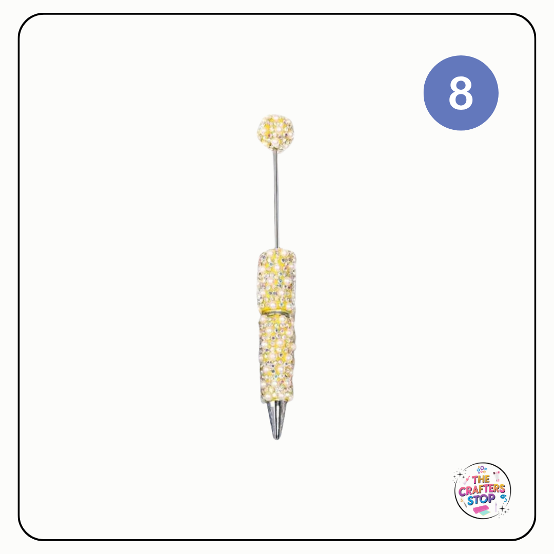 Bling Textured DIY Beadeable Pens