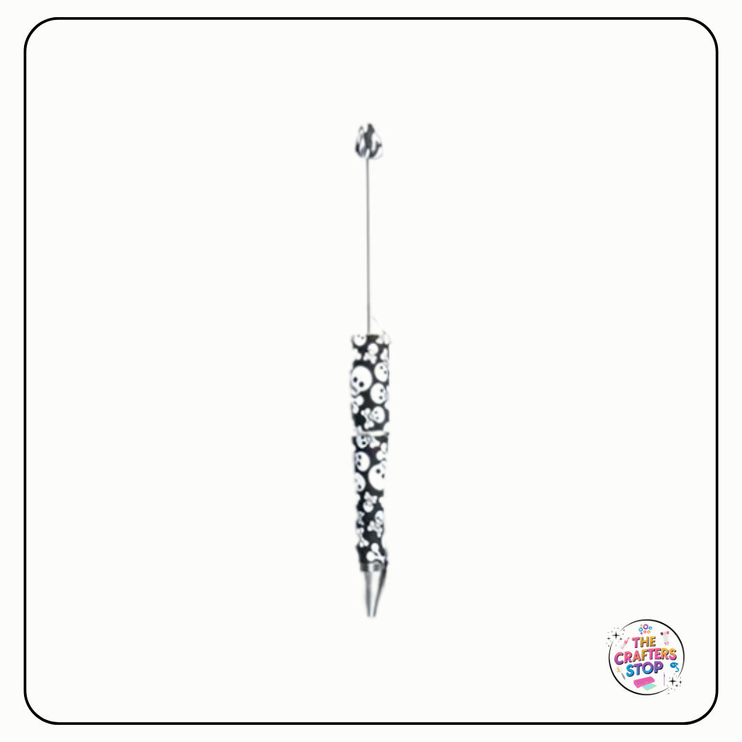 Skull & Cross Bones DIY Beadeable Pen