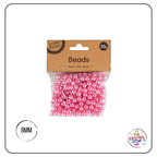 8mm Round Pearl Beads
