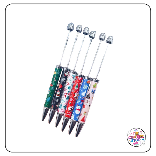 DIY Beadeable Pens (Christmas)
