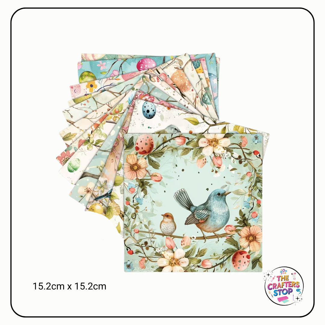 Delightful Easter Bird Design Papers