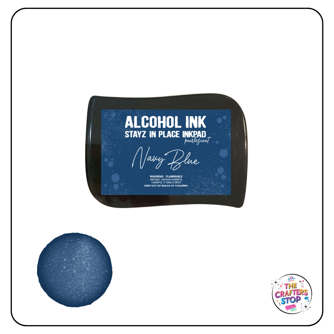 Couture Creations Pearlescent Alcohol Ink Stayz in Place Inkpad - Many Colours