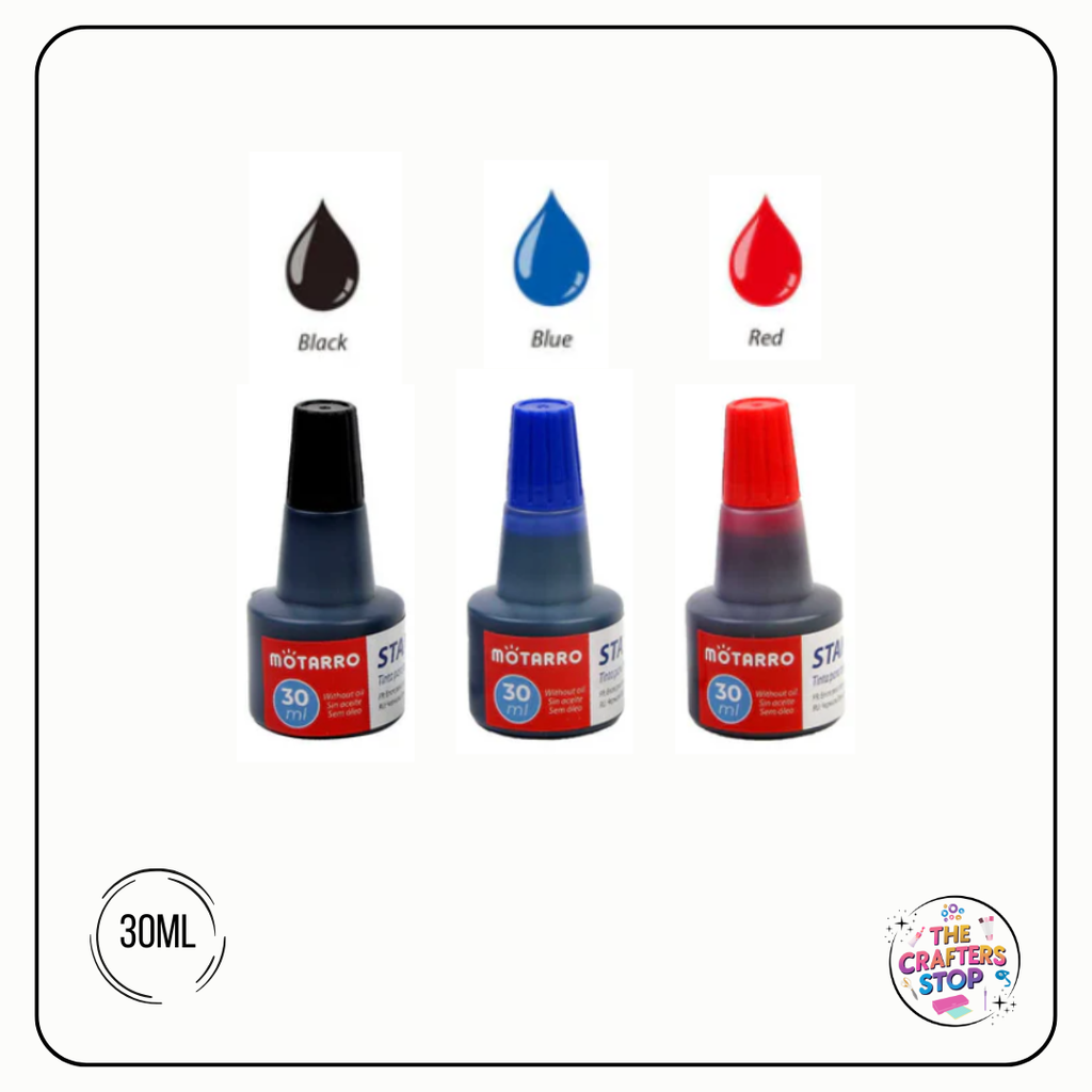 Stamp Pad Ink Refills - 30ml