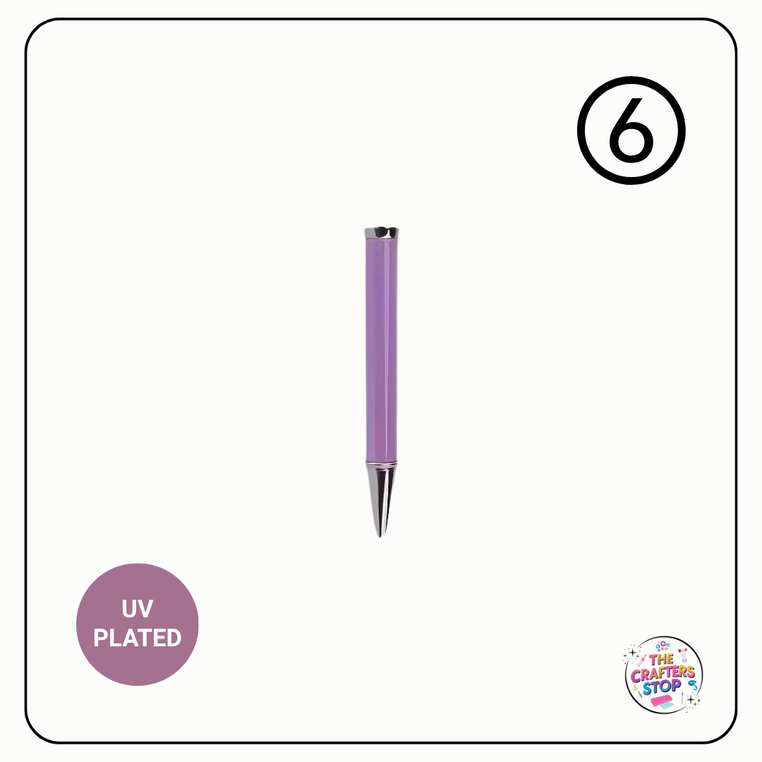 UV Plated Iridescent DIY Beadeable Pens