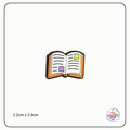 Open Book Focal Beads