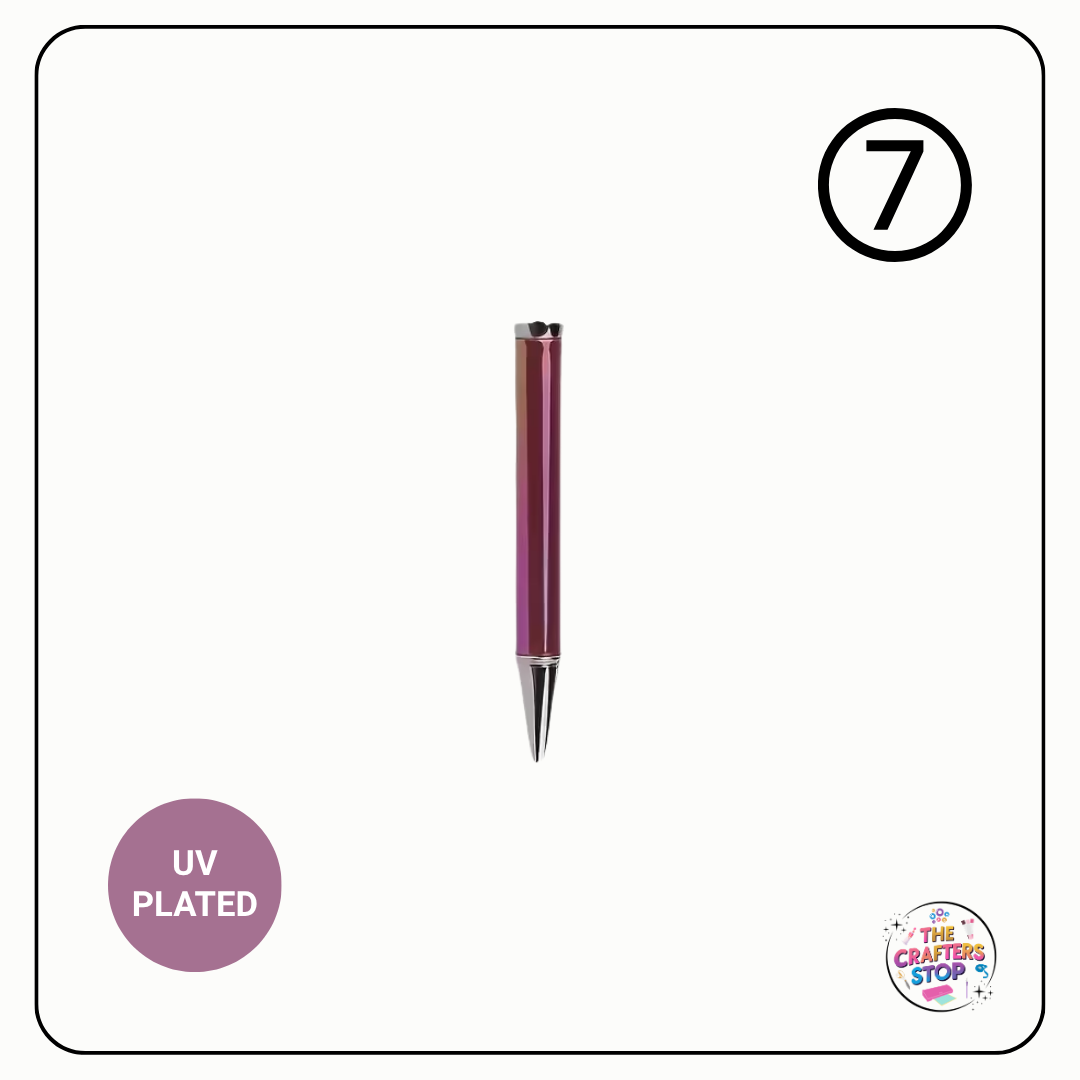UV Plated Iridescent DIY Beadeable Pens