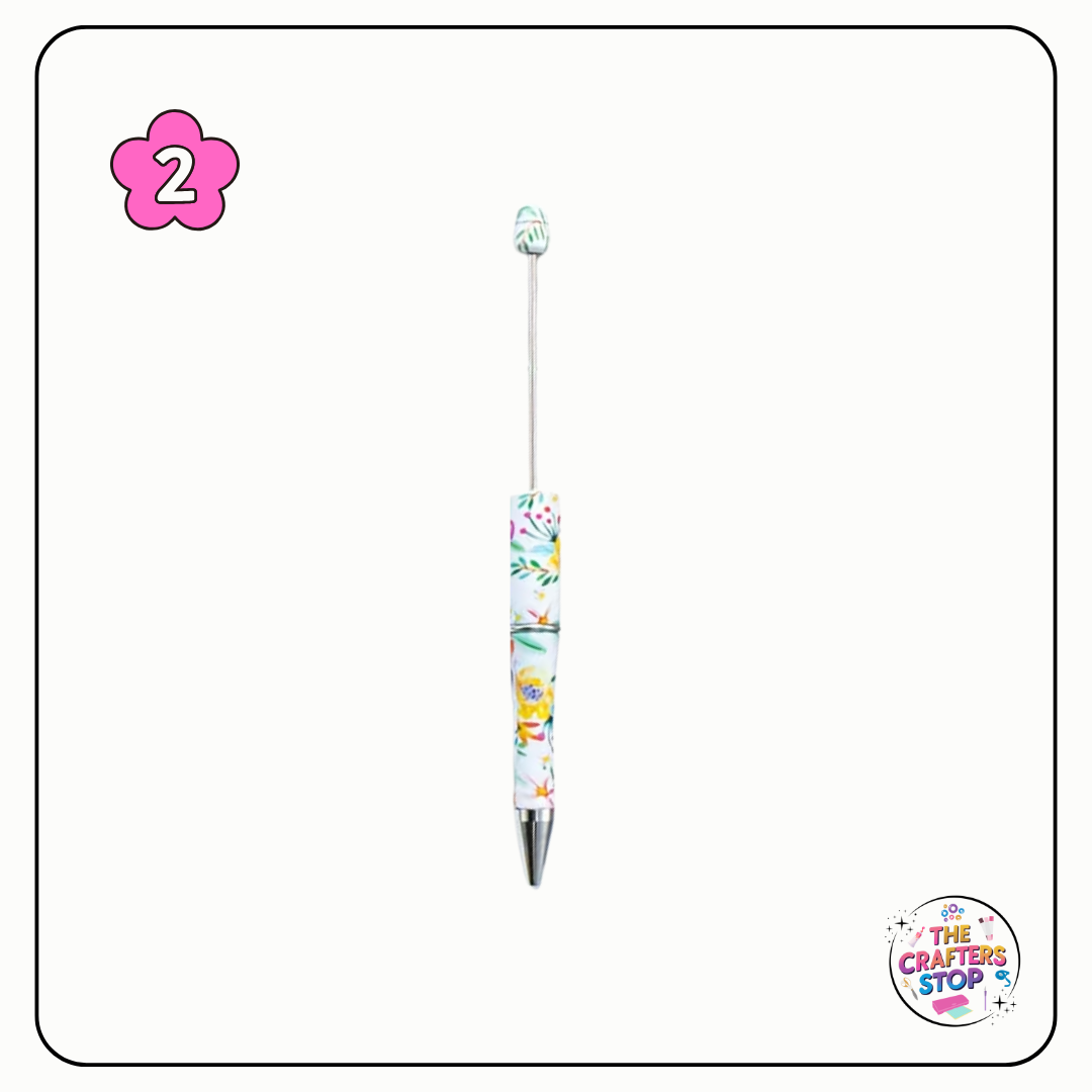 Floral/Flower DIY Beadeable Pens