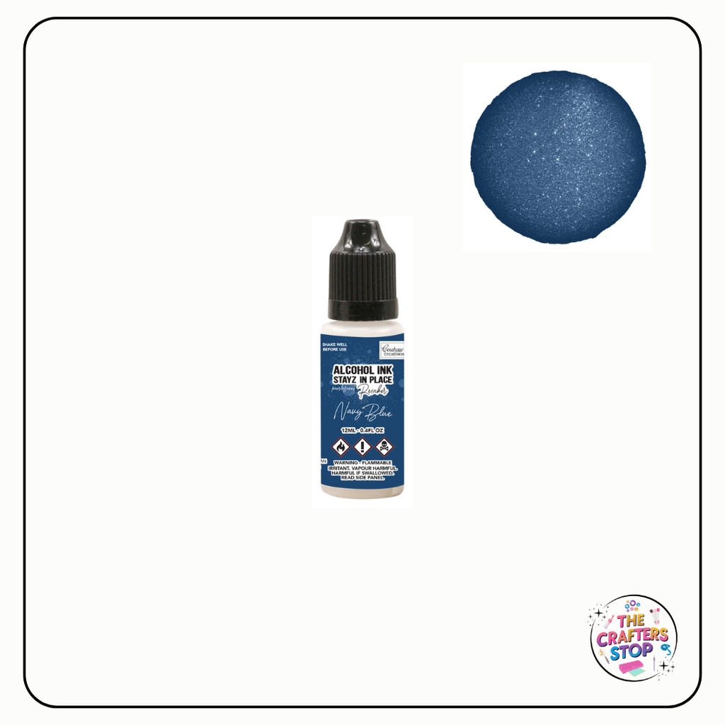 CC Pearlescent Alcohol Ink Stayz in Place Reinker (Refill) - Many Colours