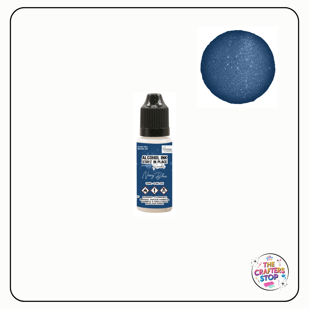 CC Pearlescent Alcohol Ink Stayz in Place Reinker (Refill) - Many Colours