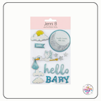 Jenni B Baby Themed Scrapbooking Stickers