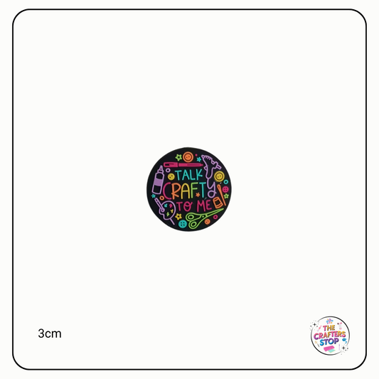 "Talk Crafty To Me" Focal Beads