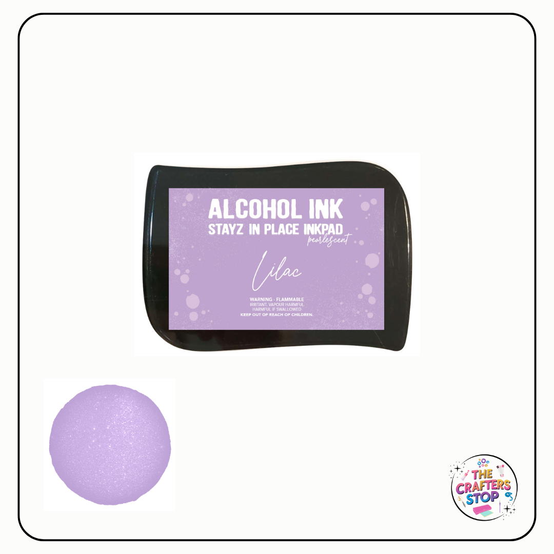 Couture Creations Pearlescent Alcohol Ink Stayz in Place Inkpad - Many Colours