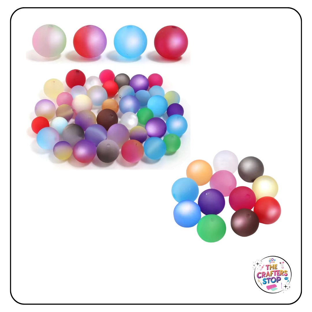 Light Reflective Cat Eye Beads - 13mm