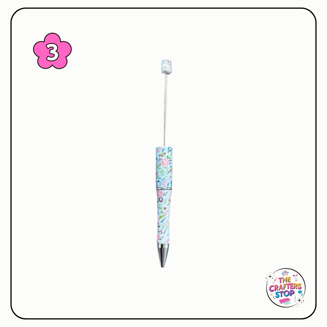 Floral/Flower DIY Beadeable Pens