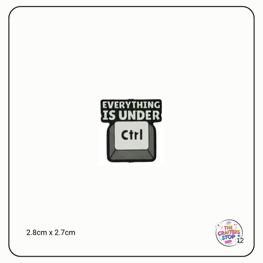"Everything is under Ctrl" Focal Beads