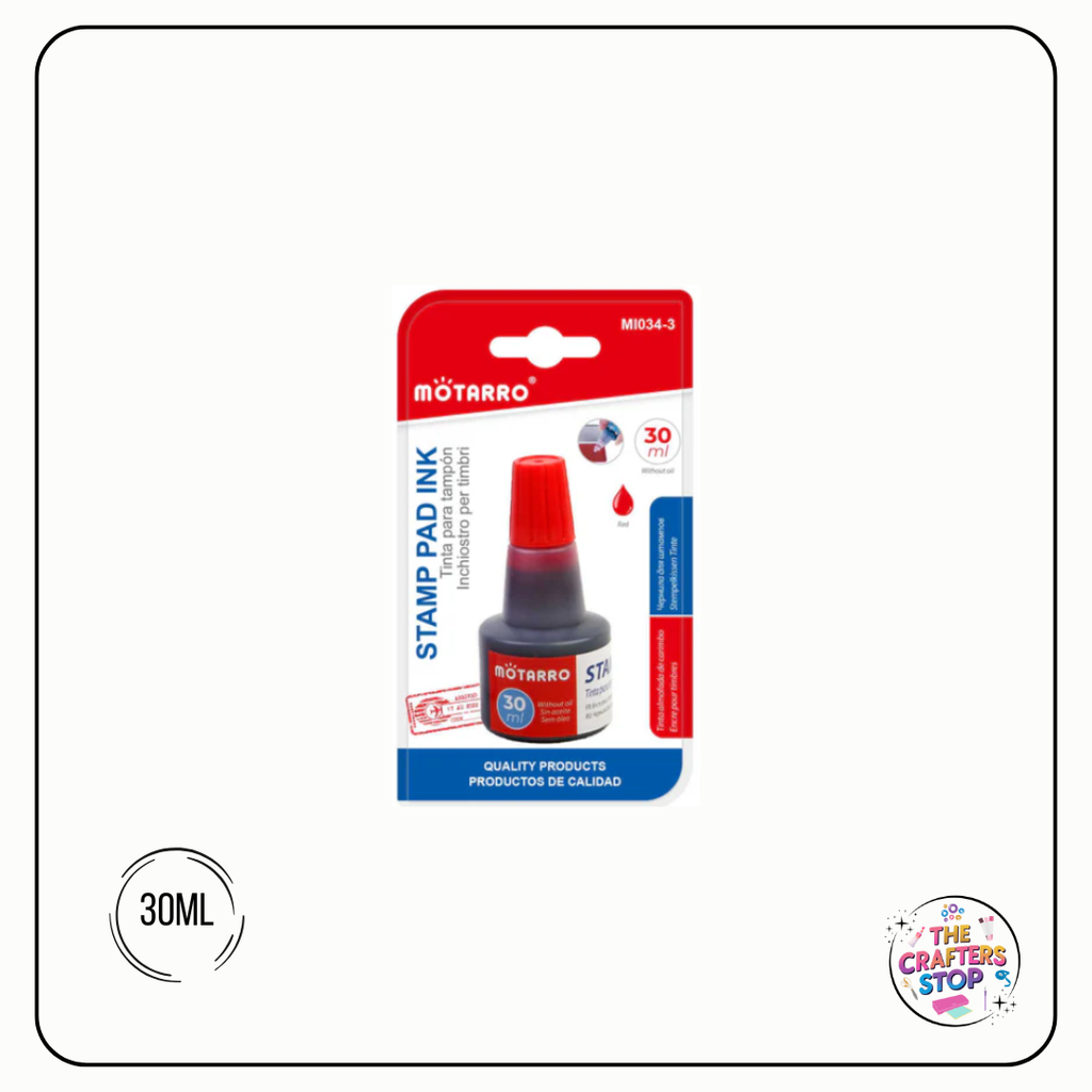 Stamp Pad Ink Refills - 30ml