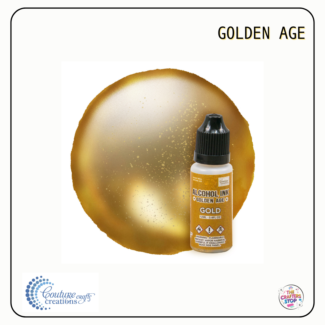 Couture Creations Golden Age Alcohol Inks