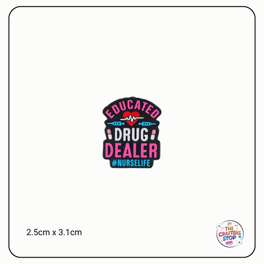 "Educated Drug Dealer" Focal Beads