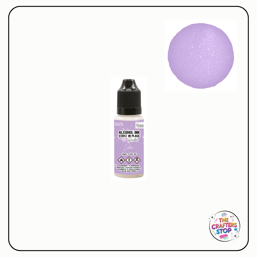 CC Pearlescent Alcohol Ink Stayz in Place Reinker (Refill) - Many Colours