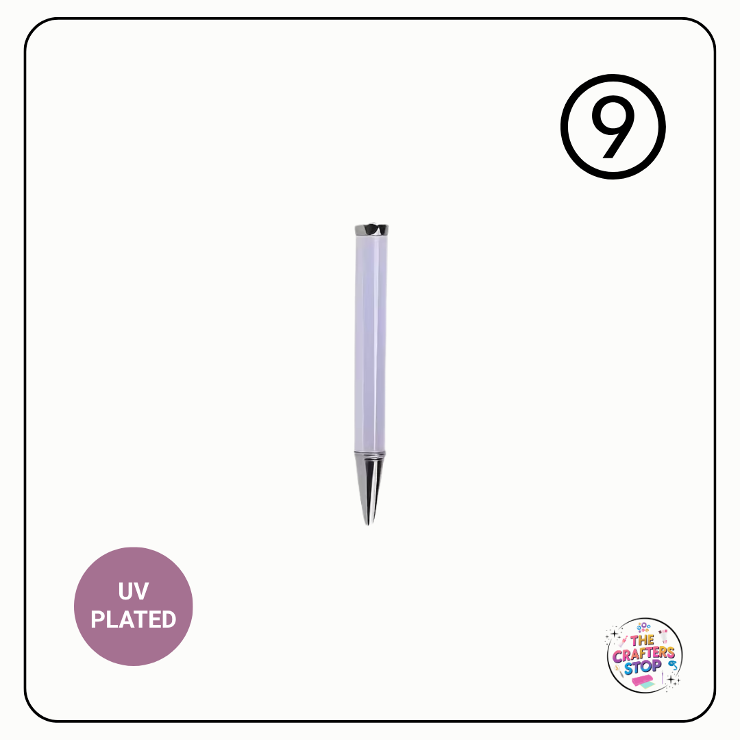 UV Plated Iridescent DIY Beadeable Pens