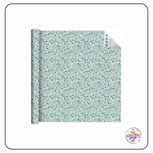 Self Adhesive Vinyl Pattern Roll - Terrazzo