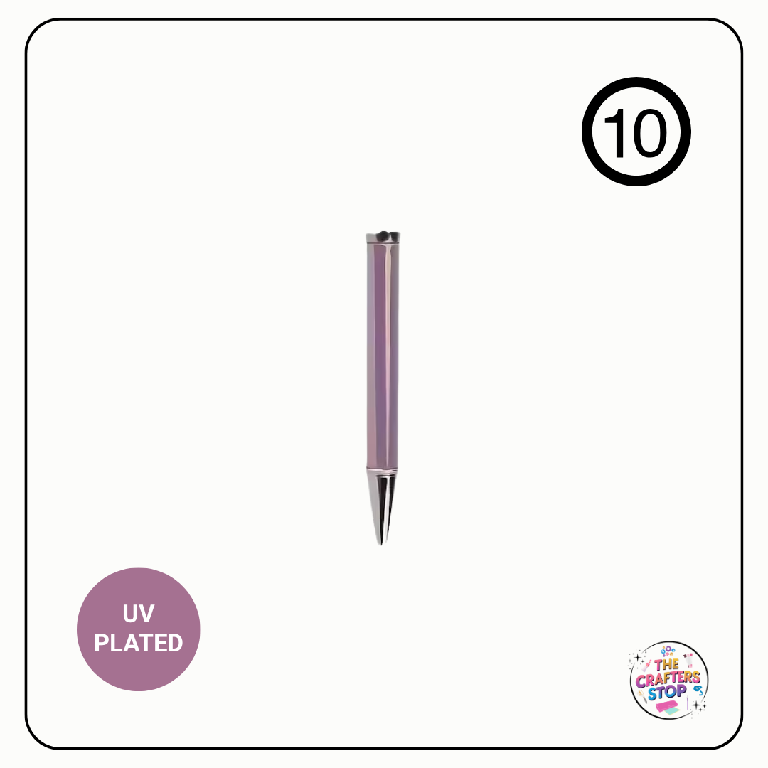 UV Plated Iridescent DIY Beadeable Pens