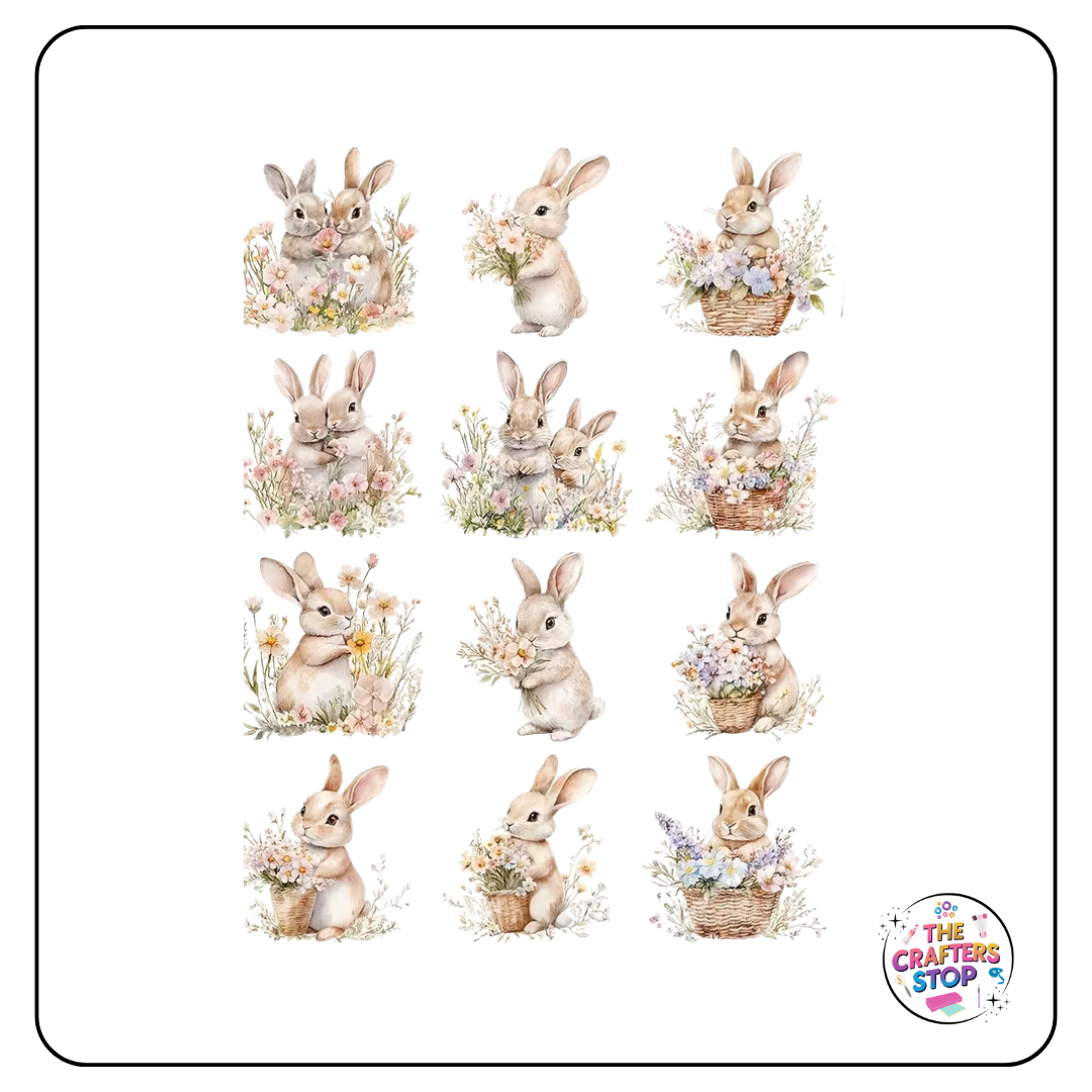 Easter UV Waterproof Transfers/Stickers