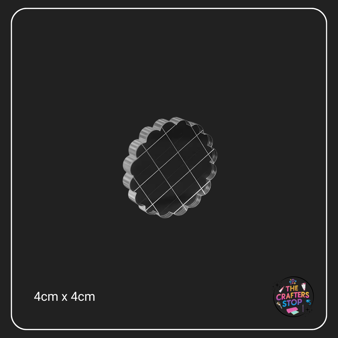 Clear Acrylic Mini Stamping Blocks