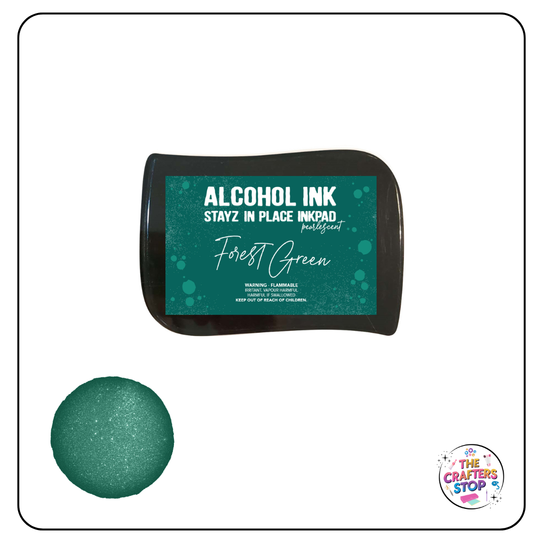 Couture Creations Pearlescent Alcohol Ink Stayz in Place Inkpad - Many Colours