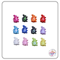Hallowen Ghost Beads for DIY Pens/Keyrings