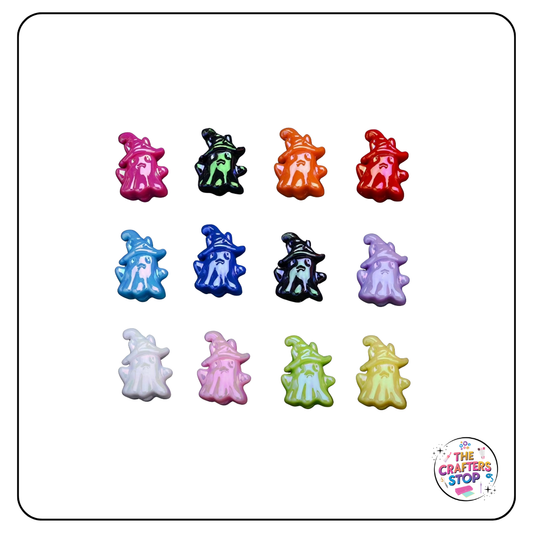 Hallowen Ghost Beads for DIY Pens/Keyrings