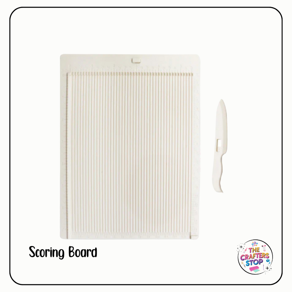 Scoring Board and Bone Folder (For card making)