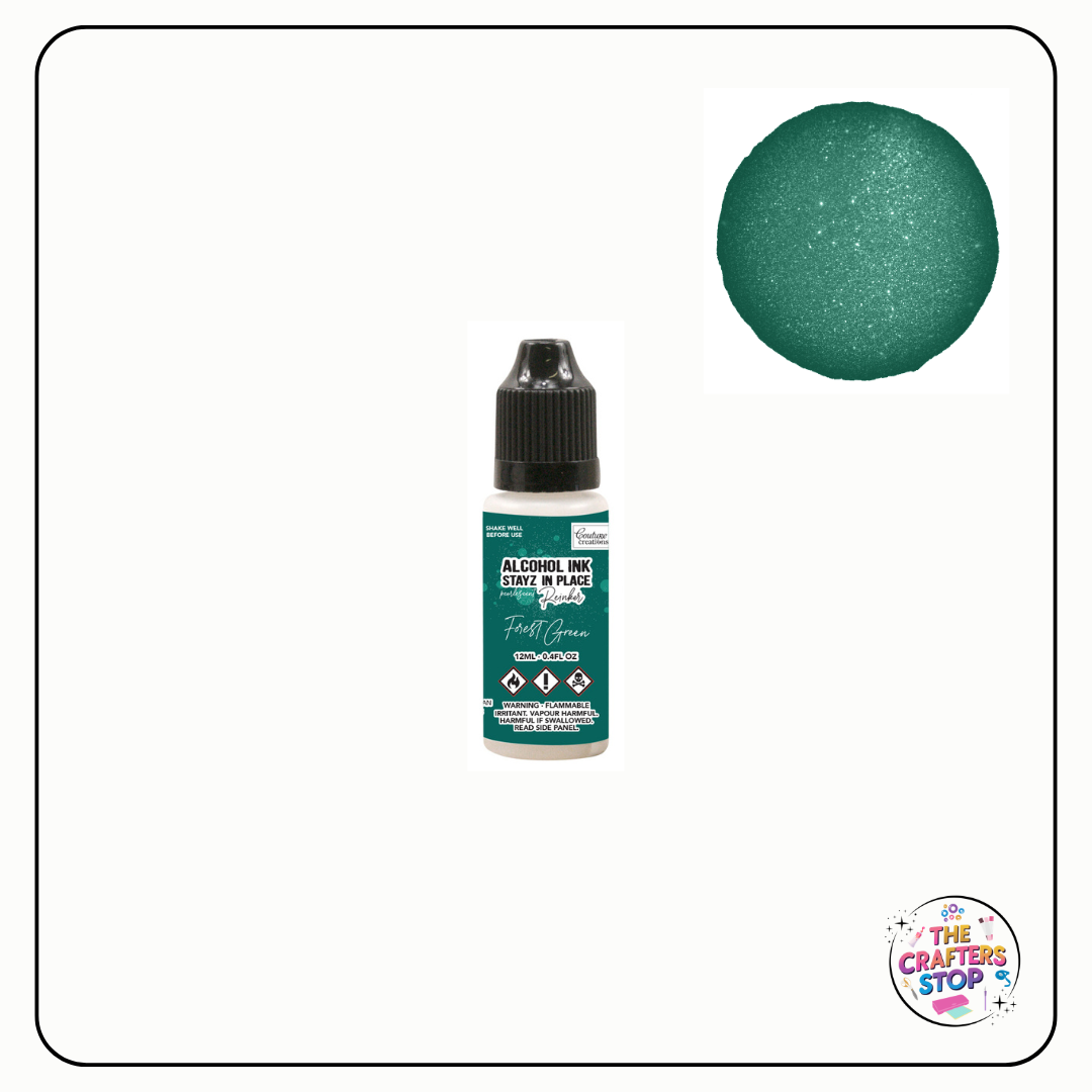 CC Pearlescent Alcohol Ink Stayz in Place Reinker (Refill) - Many Colours
