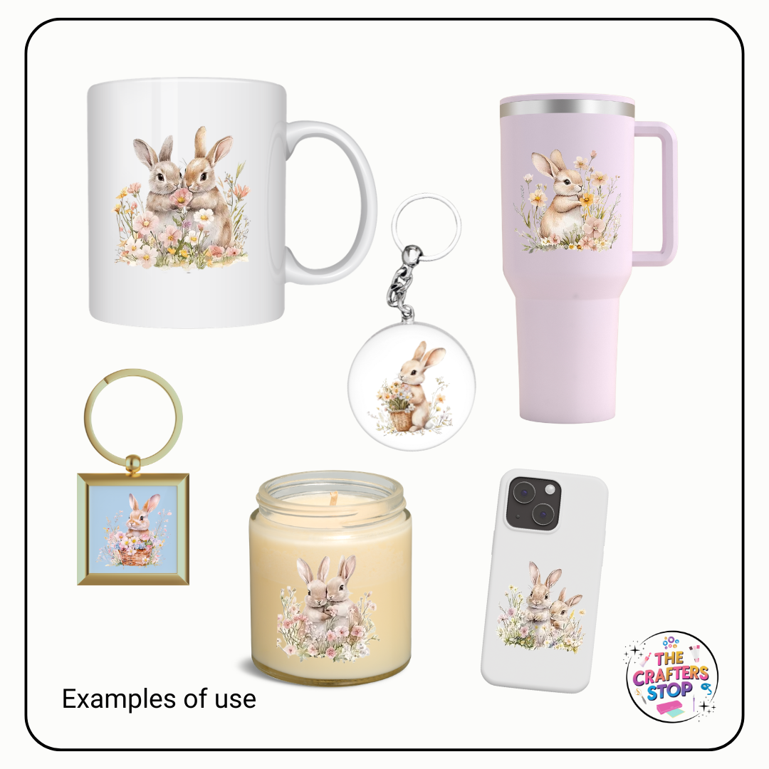 Easter UV Waterproof Transfers/Stickers