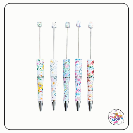 Floral/Flower DIY Beadeable Pens