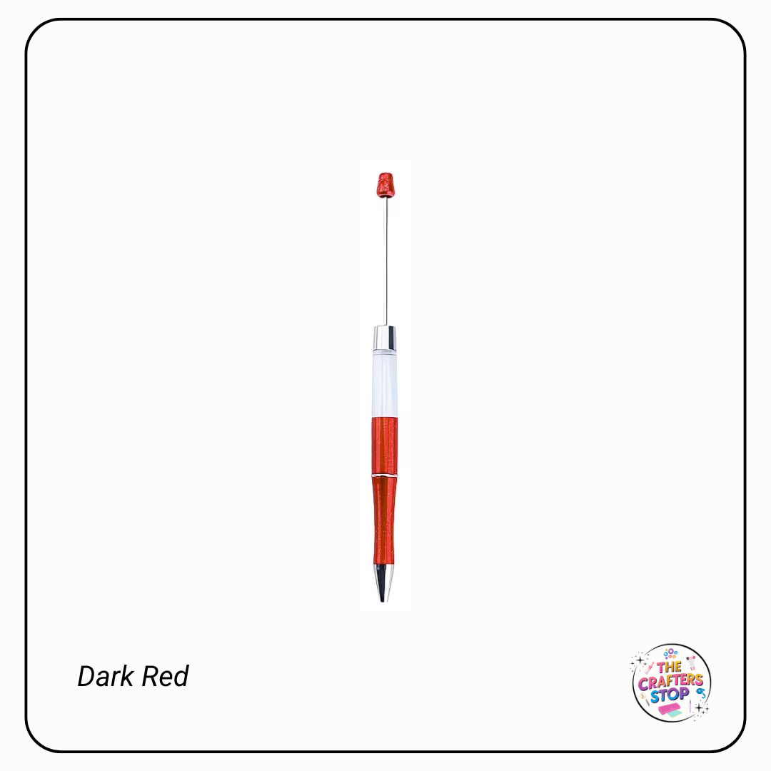 Long DIY Beadeable Pen With Fillable Tube