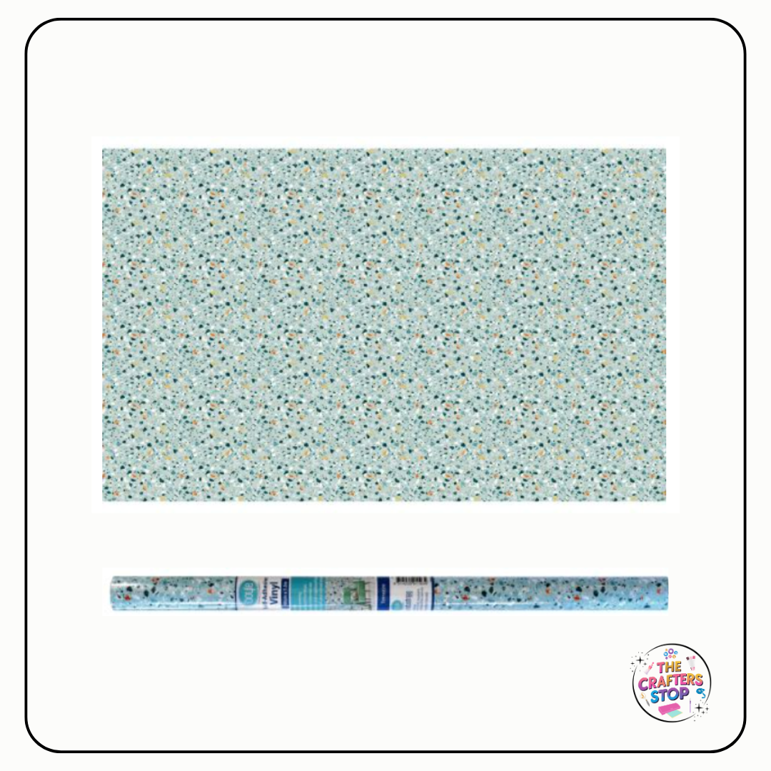 Self Adhesive Vinyl Pattern Roll - Terrazzo