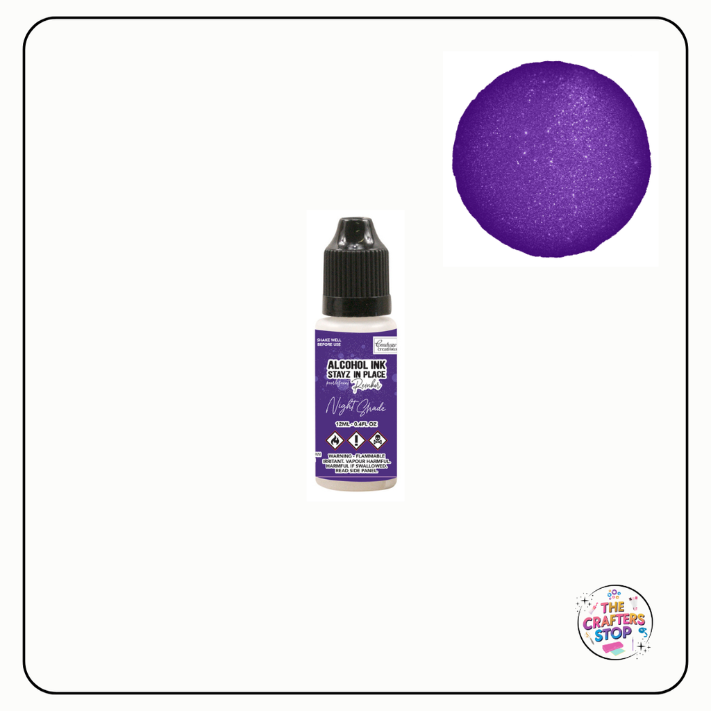 CC Pearlescent Alcohol Ink Stayz in Place Reinker (Refill) - Many Colours