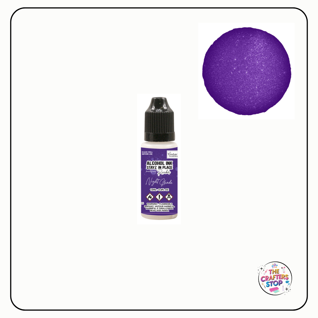 CC Pearlescent Alcohol Ink Stayz in Place Reinker (Refill) - Many Colours