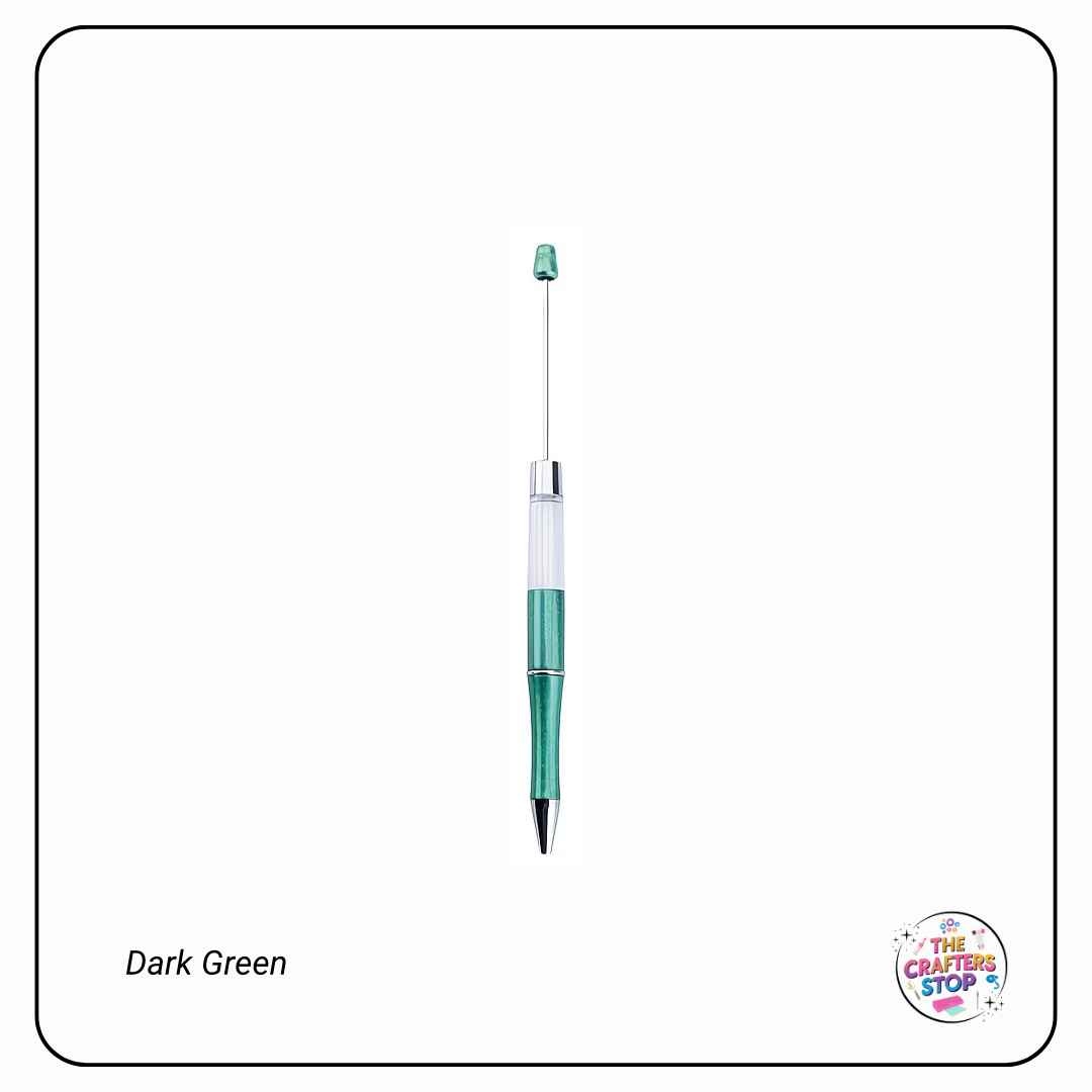 Long DIY Beadeable Pen With Fillable Tube