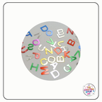 PVC Letter Sequin Add-ins 25g