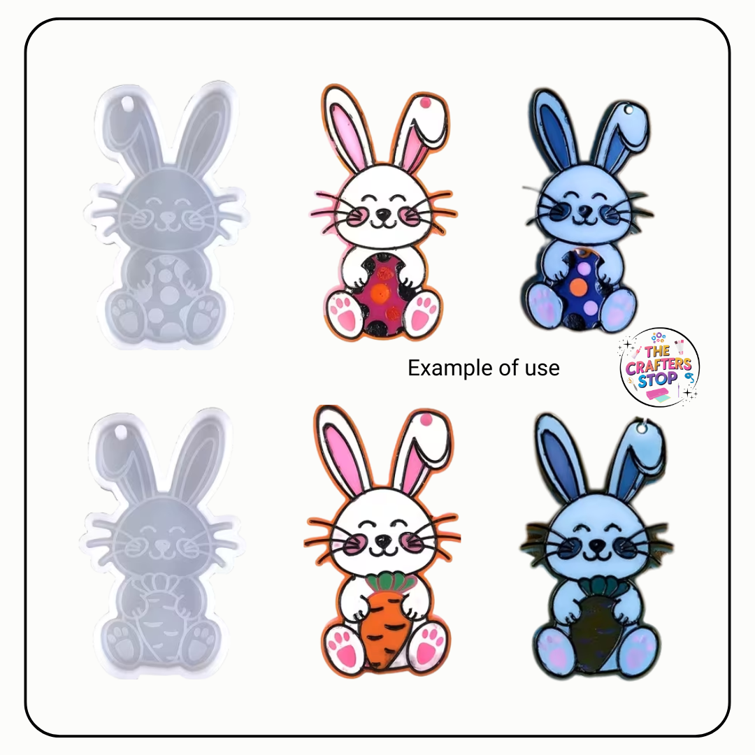Easter Bunny Keyring Moulds