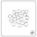 Metal Flower Shaped Bead Frames