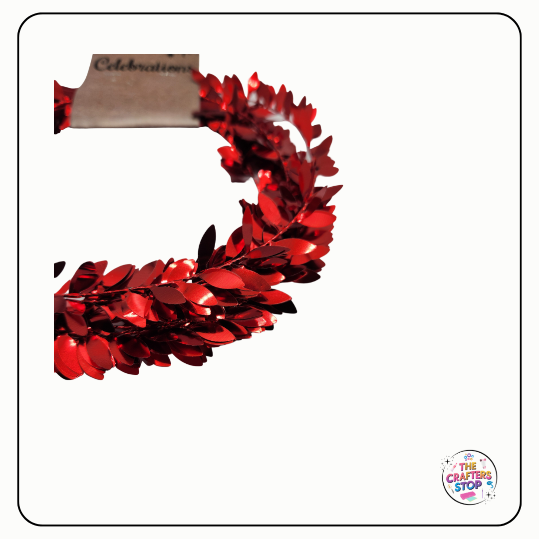 Celebrations Christmas Craft Tinsel Garland - 3m