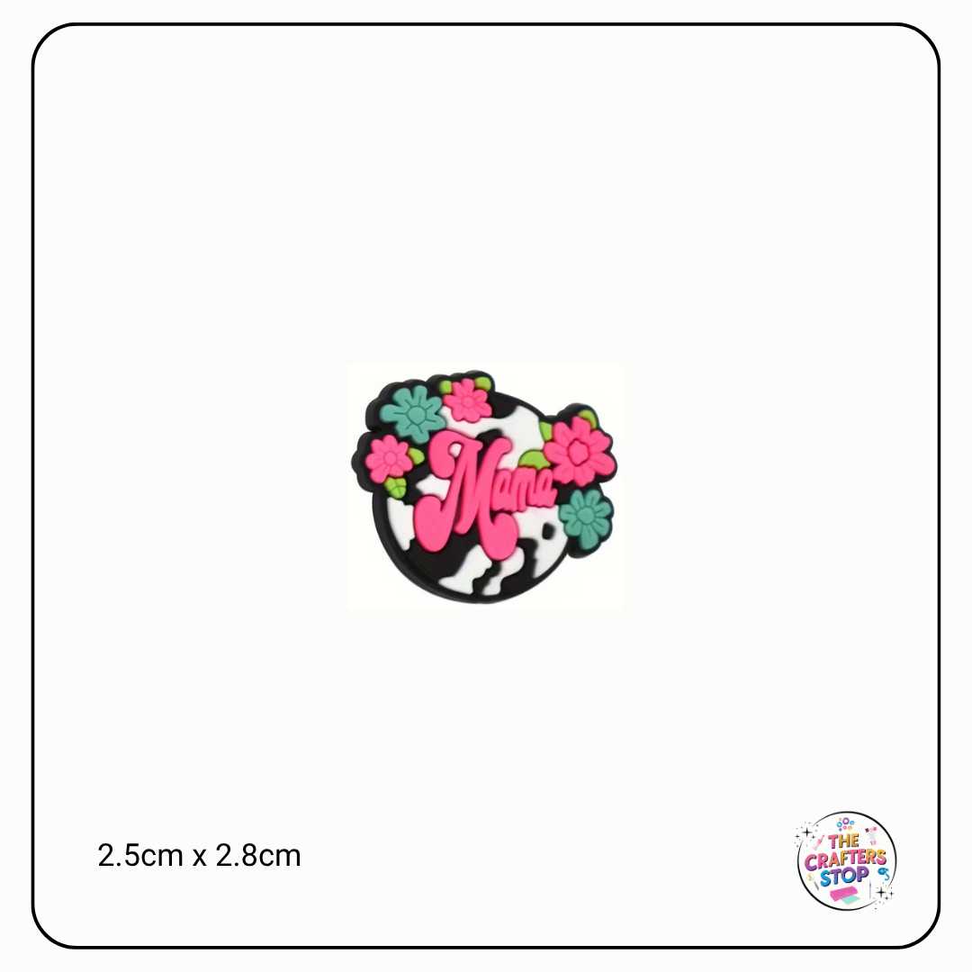 Mama Round Focal Beads