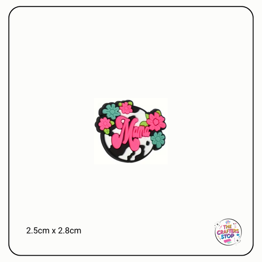 Mama Round Focal Beads