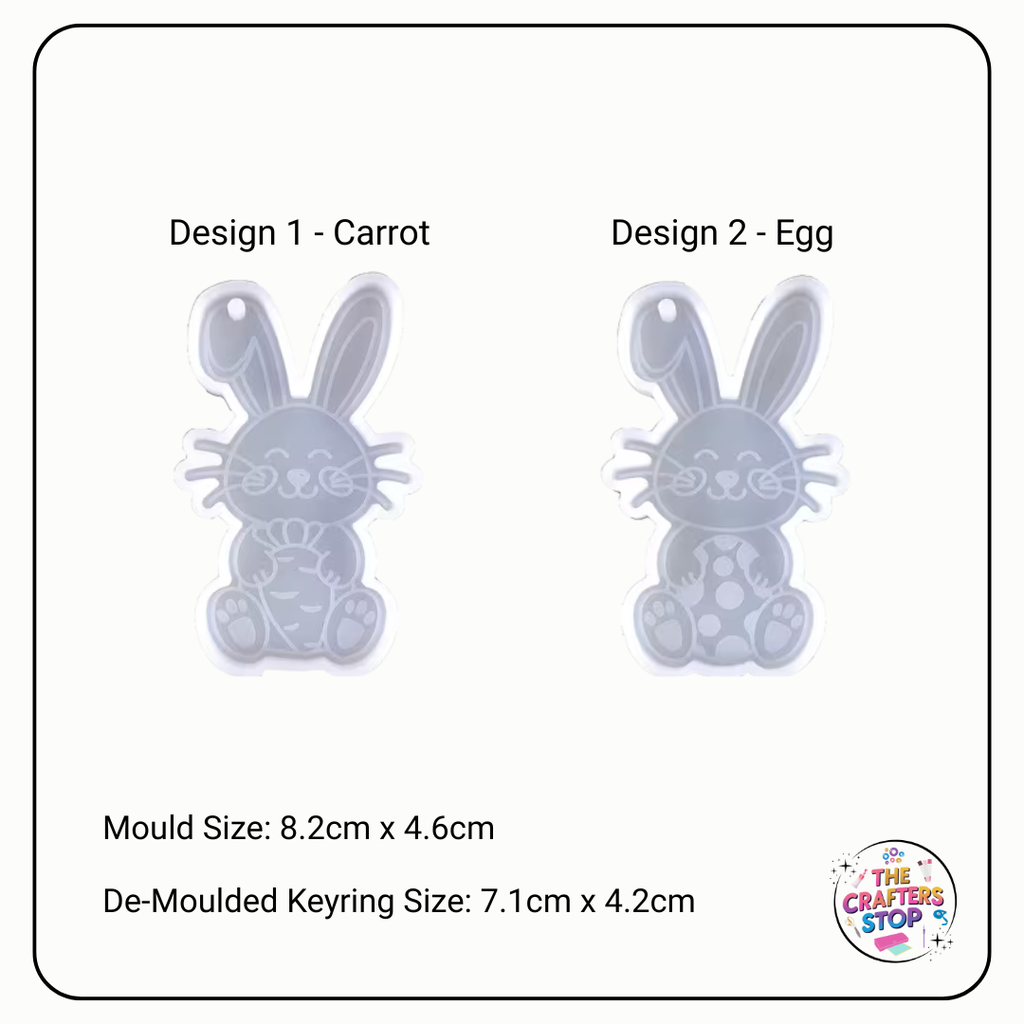Easter Bunny Keyring Moulds