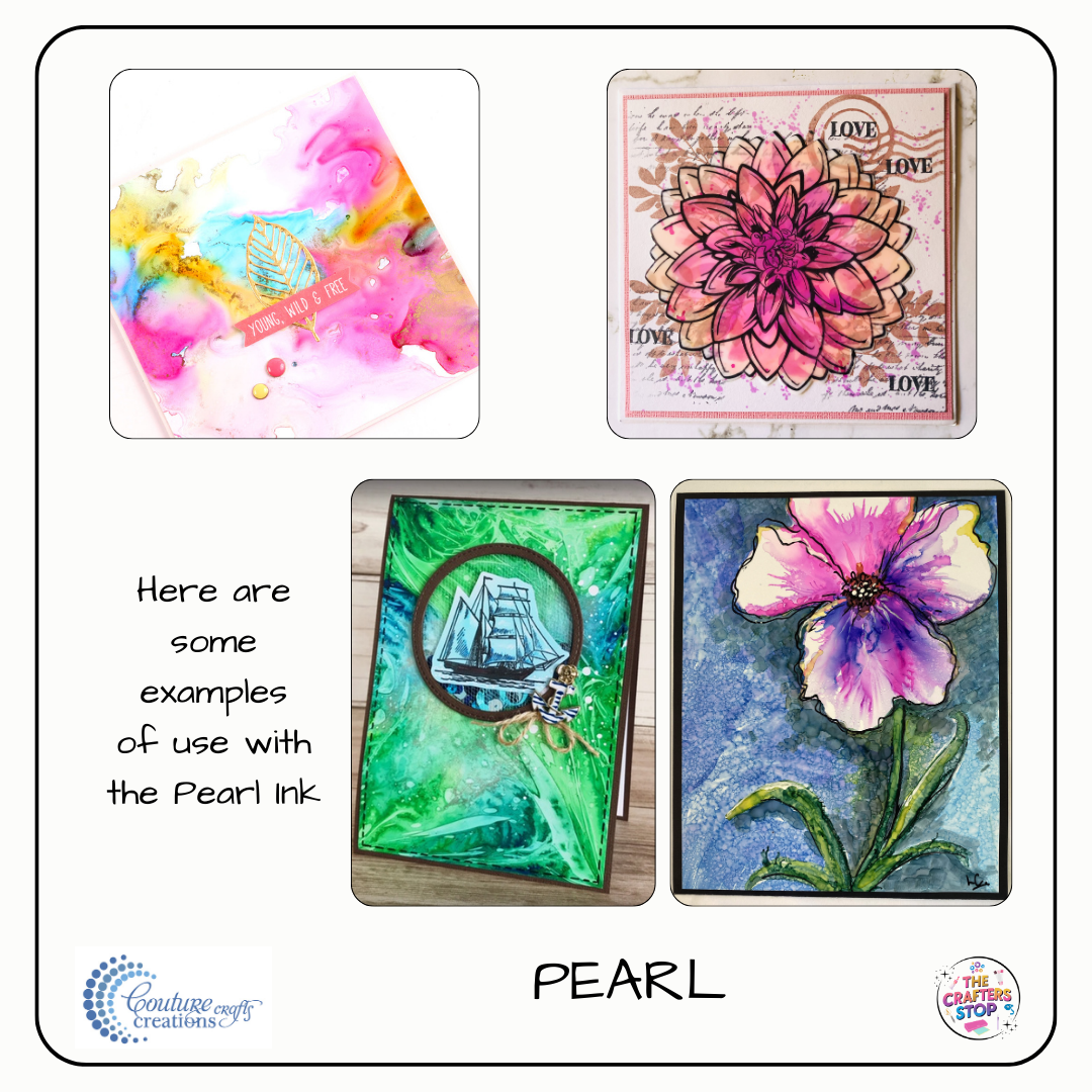 Couture Creations Pearl Alcohol Inks