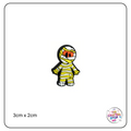 Halloween Mummie Focal Beads